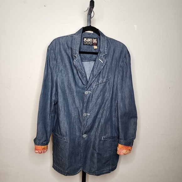 Vintage Jean Paul Gaultier JPG Jeans Denim Blazer Size IT50/US34 - Picture 9 of 14